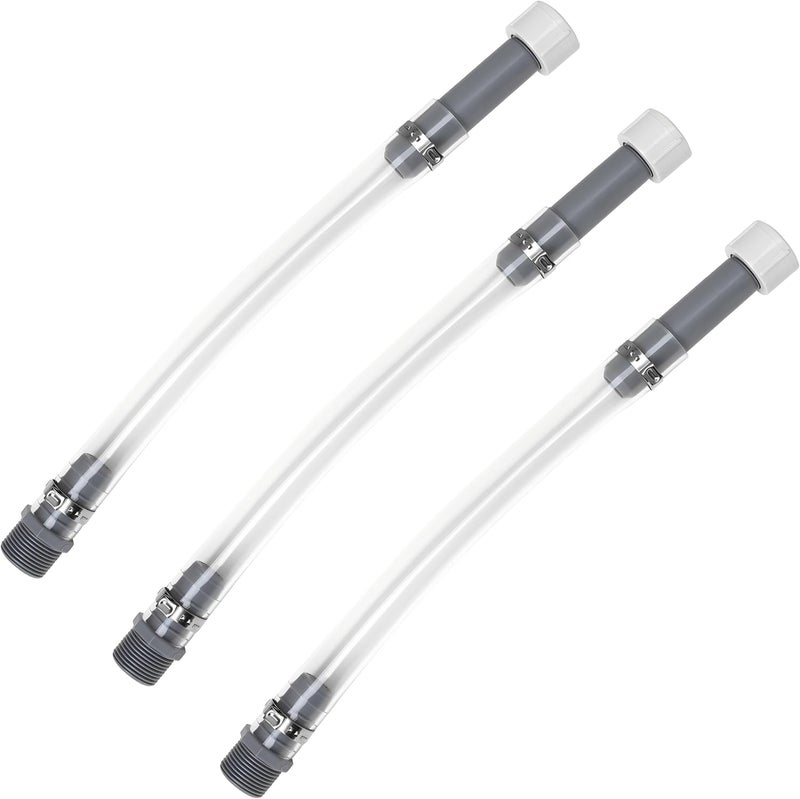 Niwicka 3-Pack Fuel Jug Hose - 5 Gallon Gas Can Hose Replacement with Upgraded Filter Design - Compatible with 5.5 & 3 Gallon Jugs - Easy Pour, No Spills - Image 1